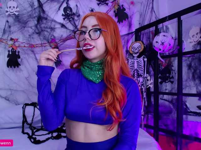 Fotoğraflar Aliceowenn ♥Happy Halloween, come to my spooky room to enjoy my company trick or treat♥Control my domi 100tks in pvt @remain Anal plug in my asshole and dildo in my wet vagina @total
