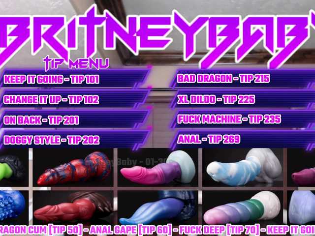 Fotoğraflar BritneyBaby Teen Cam (18+) - New Menu Options - [ Fuck Machine @ Goal @remain tokens until goal is reached ]