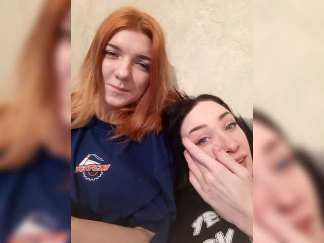 Fotoğraflar LoucyDina hello, we are a bi couple) Anastasia is a brunette and Dina is dark, we love hot hugs)) support us with a subscription and hearts) will help us finish?) 1000 talk show with oil)
