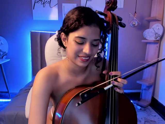 Fotoğraflar MiaCollinns FANBOOST = FINGERING ♥Hi guys I play my cello today, Try to take my concentration with your vibration Remember follow me on my social media.