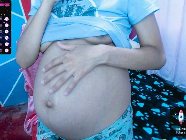 Fotoğraflar Milk-Kima hi guys, im new here with my belly❤ #new #latina #bigboobs #pregnant #teen #cum